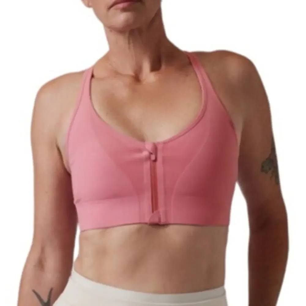 NWT Athleta Women Empower II Daily Bra A-C Mauve Pink Size XL